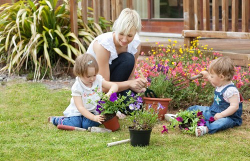 Measuring and estimating garden volumes for a quote